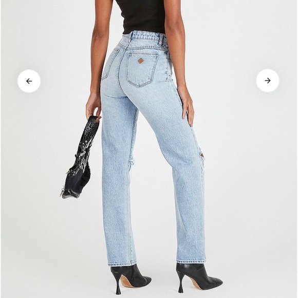 Size 28 | Abrand A 94 High Waisted Straight Jean - Picture 2 of 16